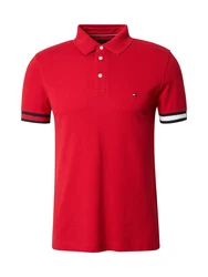 TOMMY HILFIGER Poloshirt marine/rot/weiß