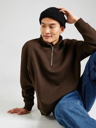 WEEKDAY Sweatshirt dunkelbraun