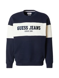 Sweatshirt 'HORIZONT' navy / wei
