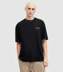 AllSaints T-Shirt 'Underground' (OCS) hellgelb/schwarz