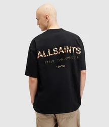 AllSaints T-Shirt 'Underground' (OCS) hellgelb/schwarz