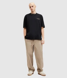 AllSaints T-Shirt 'Underground' (OCS) hellgelb/schwarz