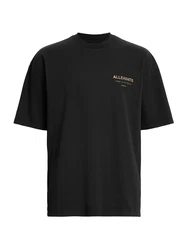 AllSaints T-Shirt 'Underground' (OCS) hellgelb/schwarz