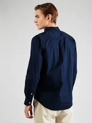 TOMMY HILFIGER Hemd 'FLEX' CORE POPLIN SOLID RF SHIRT marine
