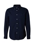 TOMMY HILFIGER Hemd 'FLEX' CORE POPLIN SOLID RF SHIRT marine
