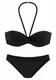 LASCANA Bikiny  černá