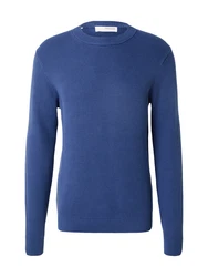 SELECTED HOMME Rundhalspullover SLHDANE enzian