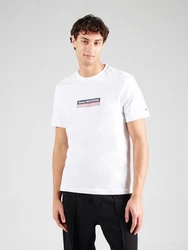 TOMMY HILFIGER T-Shirt marine/rot/weiß