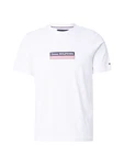 TOMMY HILFIGER T-Shirt marine/rot/weiß