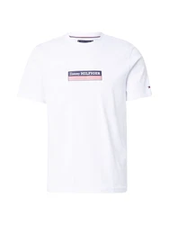 TOMMY HILFIGER T-Shirt marine/rot/weiß