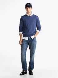 Tommy Hilfiger Pullover Essential Crew Neck marineblau