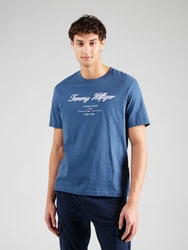 TOMMY HILFIGER T-Shirt blau/navy/rot/weiß