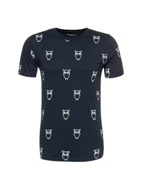 T-Shirt All Over Big Owl dunkelblau