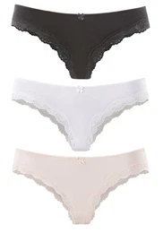 Slip roza / crna / bijela