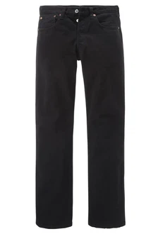 LEVI'S Jeans '501' '502 Taper' black denim LEVI'S Jeans '501' '502 Taper' black denim