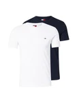 Tommy Jeans T-Shirt Schwarz/Weiß/Creme/Dunkelblau Tommy Jeans T-Shirt Schwarz/Weiß/Creme/Dunkelblau