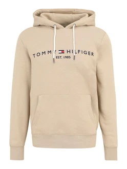 Tommy Hilfiger Sweatshirt TOMMY LOGO HOODY Khaki/Braun/Beige/Khaki/Braun/Beige/Khaki/Braun/Beige