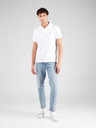 TOMMY HILFIGER Poloshirt 'Essential' weiß