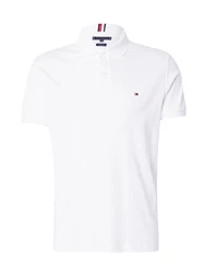 TOMMY HILFIGER Poloshirt 'Essential' weiß