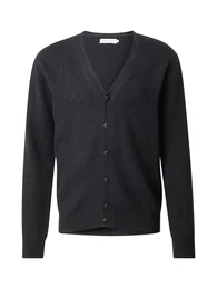 Strickjacke 'CF Karl' schwarz