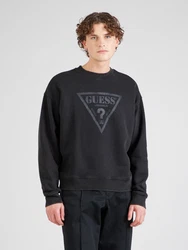 GUESS Originals Sweatshirt grau/schwarz