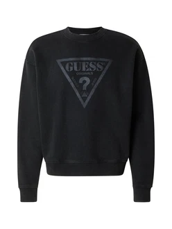 GUESS Originals Sweatshirt grau/schwarz GUESS Originals Sweatshirt grau/schwarz