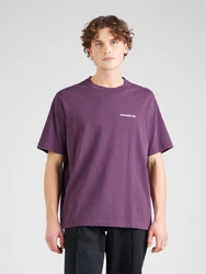 Abercrombie & Fitch T-Shirt lila/offwhite