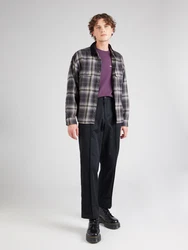 Abercrombie & Fitch T-Shirt lila/offwhite