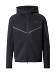 Nike Sportswear Sweatjacke 'TECH FLEECE' dunkelgrau/schwarz