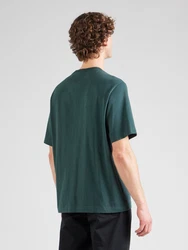 Abercrombie & Fitch T-Shirt smaragd/weiß