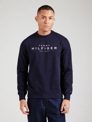 TOMMY HILFIGER Sweatshirt schwarz/weiß
