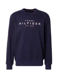 TOMMY HILFIGER Sweatshirt schwarz/weiß