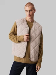 Calvin Klein Jeans Weste Gilet beige/schwarz