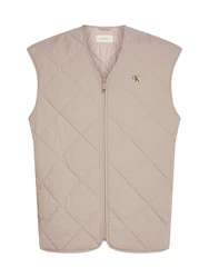 Calvin Klein Jeans Weste Gilet beige/schwarz