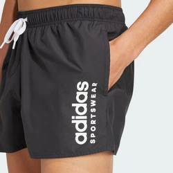 ADIDAS PERFORMANCE Badehose Essentials schwarz / weiß