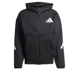 Sportsweatjacke 'Z.N.E.' schwarz / wei