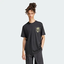ADIDAS ORIGINALS T-Shirt champagner/dunkelgelb/schwarz