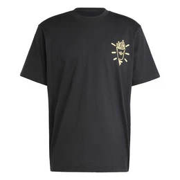 T-Shirt champagner / dunkelgelb / schwarz