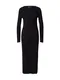 ONLY Pletena obleka 'ONLKATIA'  črna