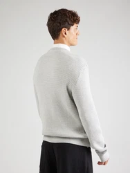 SELECTED HOMME Pullover 'SLHTheo' hellgrau