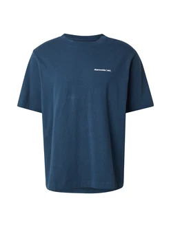 Abercrombie & Fitch T-Shirt navy / weiß