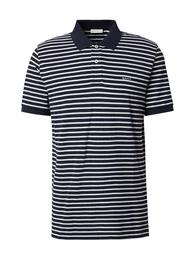 Poloshirt marine / wei