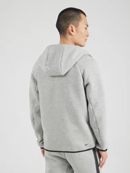 Nike Sportswear Sweatjacke 'TECH FLEECE' dunkelgrau/graumeliert/schwarz