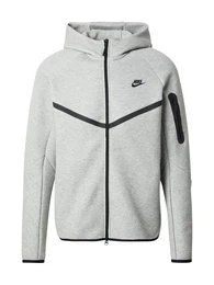 Sweatjacke 'Tech Fleece' dunkelgrau / graumeliert / schwarz