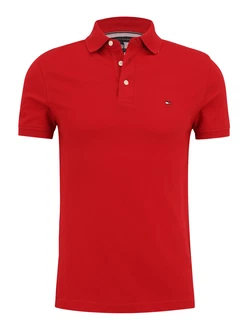 Tommy Hilfiger Poloshirt Core 1985 1985 SLIM POLO rot