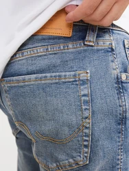 Jack & Jones Slim-fit-Jeans JJIGLENN JJORIGINAL SQ blau