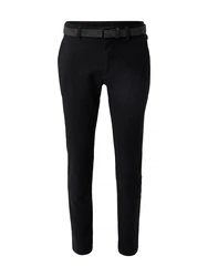 TOM TAILOR Hose 'Travis' Schwarz/Schwarz/Schwarz