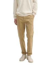 TOM TAILOR Hose dunkelbeige