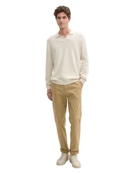 TOM TAILOR Hose dunkelbeige