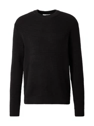 SELECTED HOMME Pullover 'SLHTheo' Schwarz/Schwarz/Schwarz/Schwarz/Schwarz/Schwarz/Schwarz/Schwarz/Schwarz